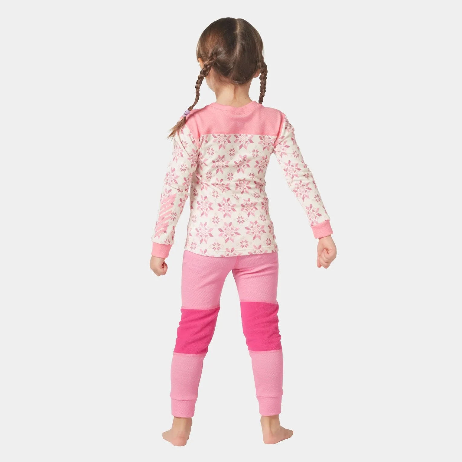 Kids' Graphic LIFA® Merino Wool Base Layer Set