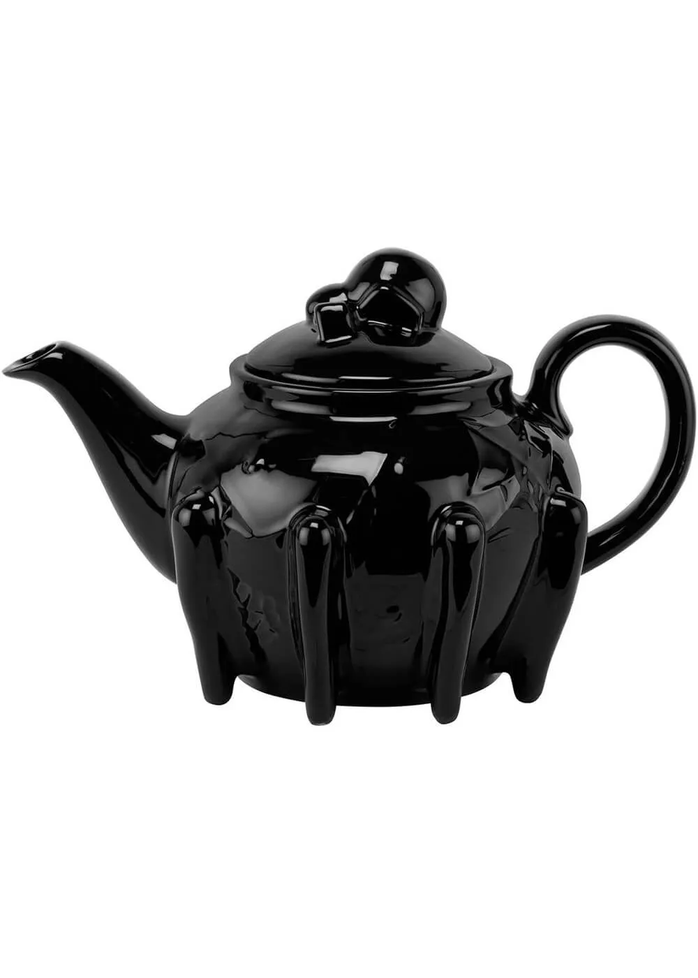 Killstar Arachnid Spider Teapot Black