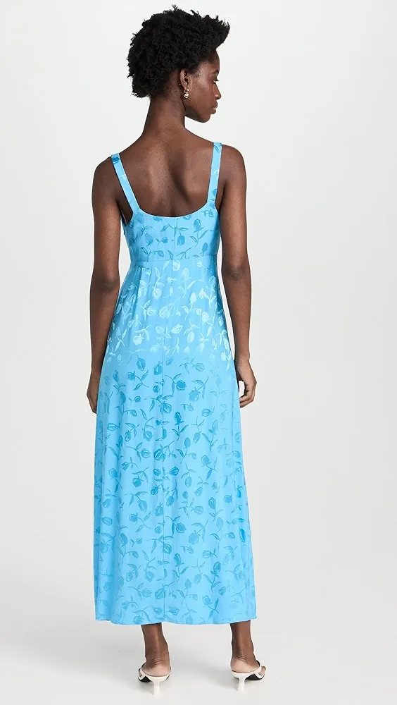 KITRI   Carissa Jacquard Maxi Dress 