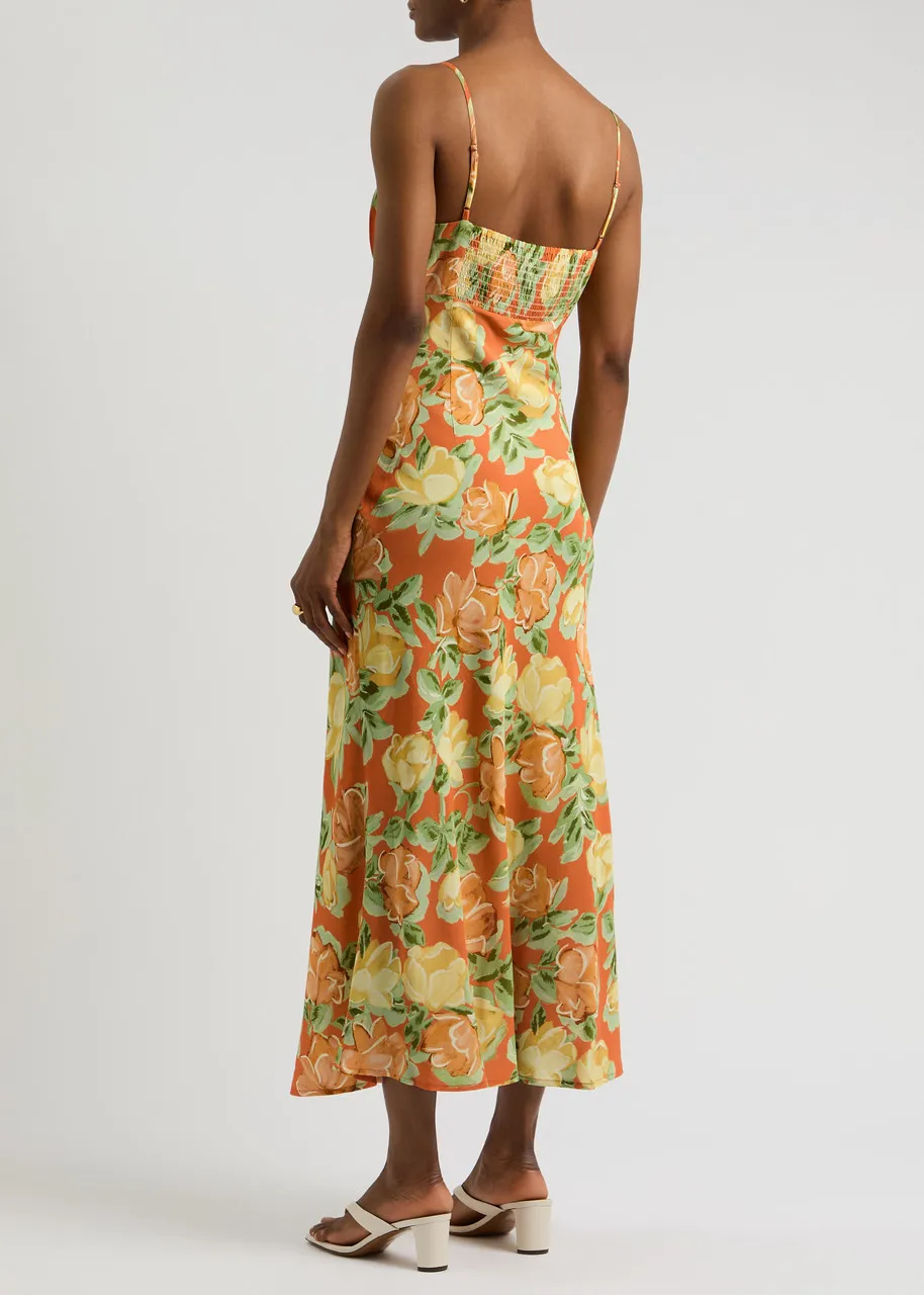 KITRI Velma floral-print maxi dress -                         -                     -                