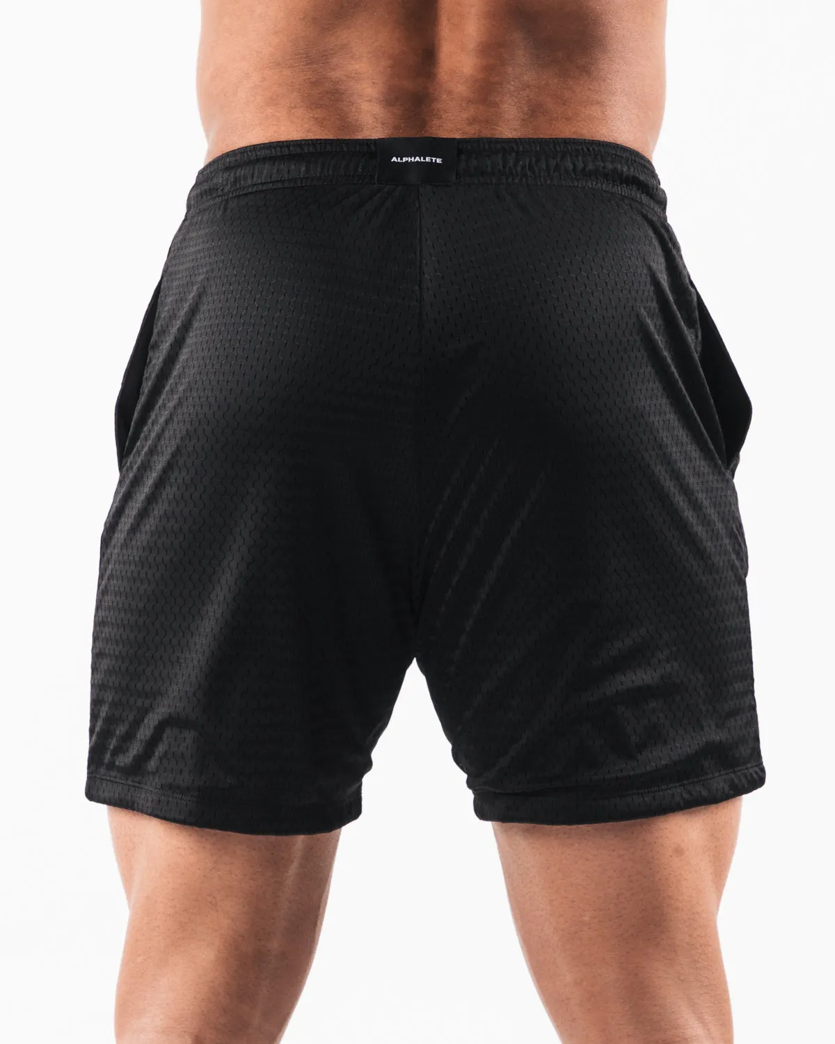 LDB More Mesh Short 6” - Black