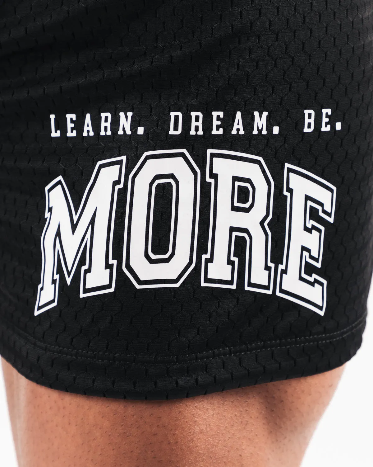 LDB More Mesh Short 6” - Black