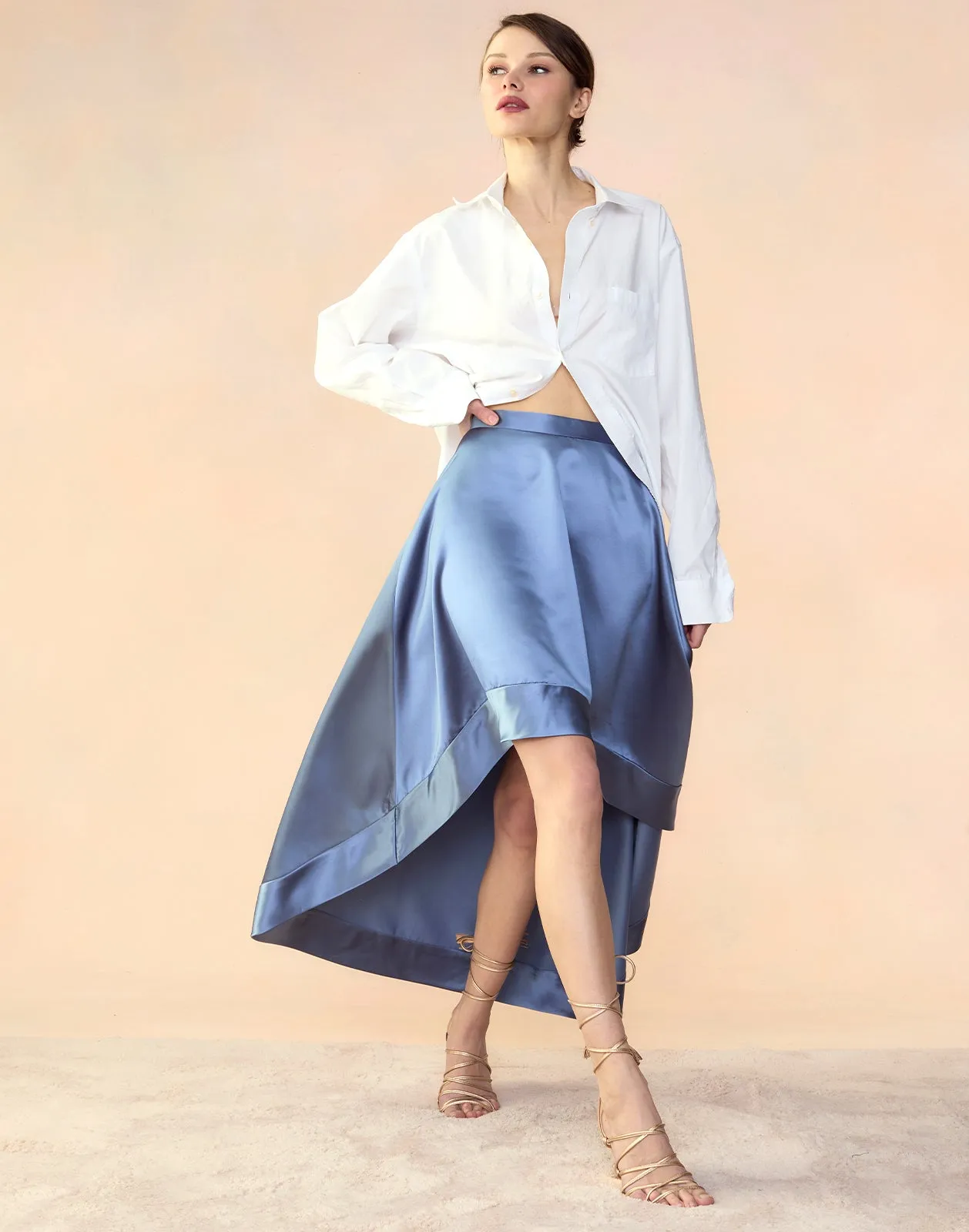 Livia Satin Skirt