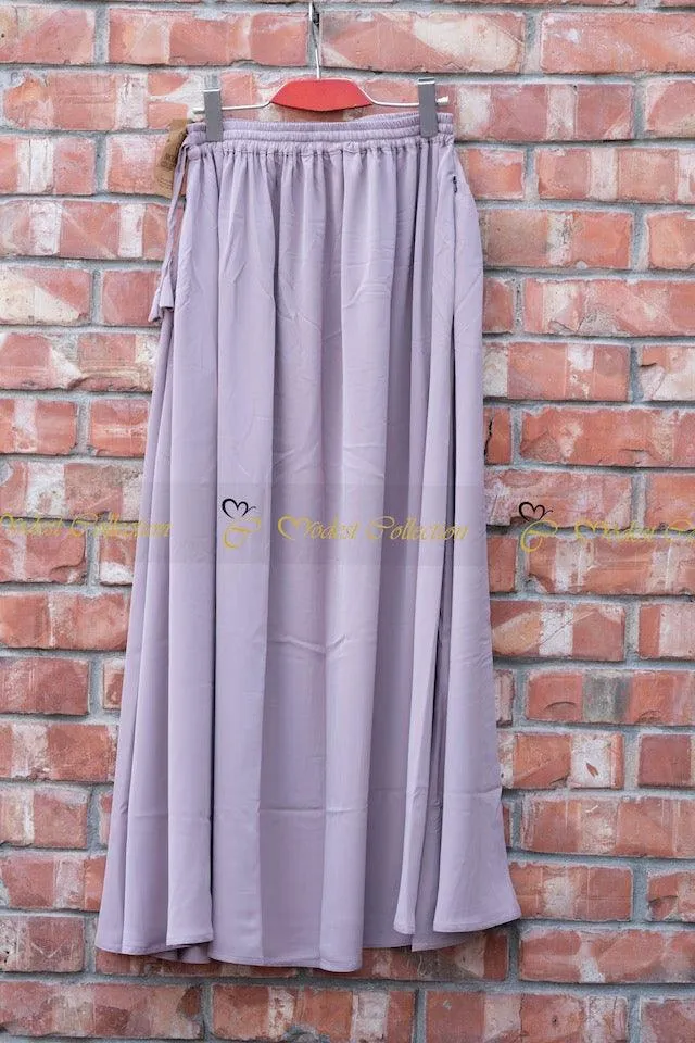 Long Skirt Taupe