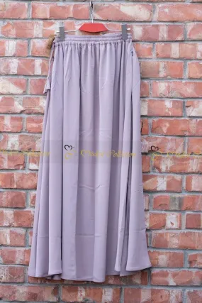 Long Skirt Taupe