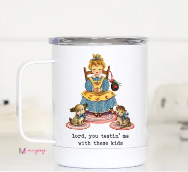 Lord You Testin' Me Travel Mug