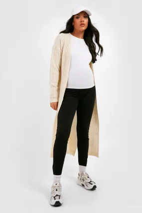 Maternity Longline Duster Cardigan