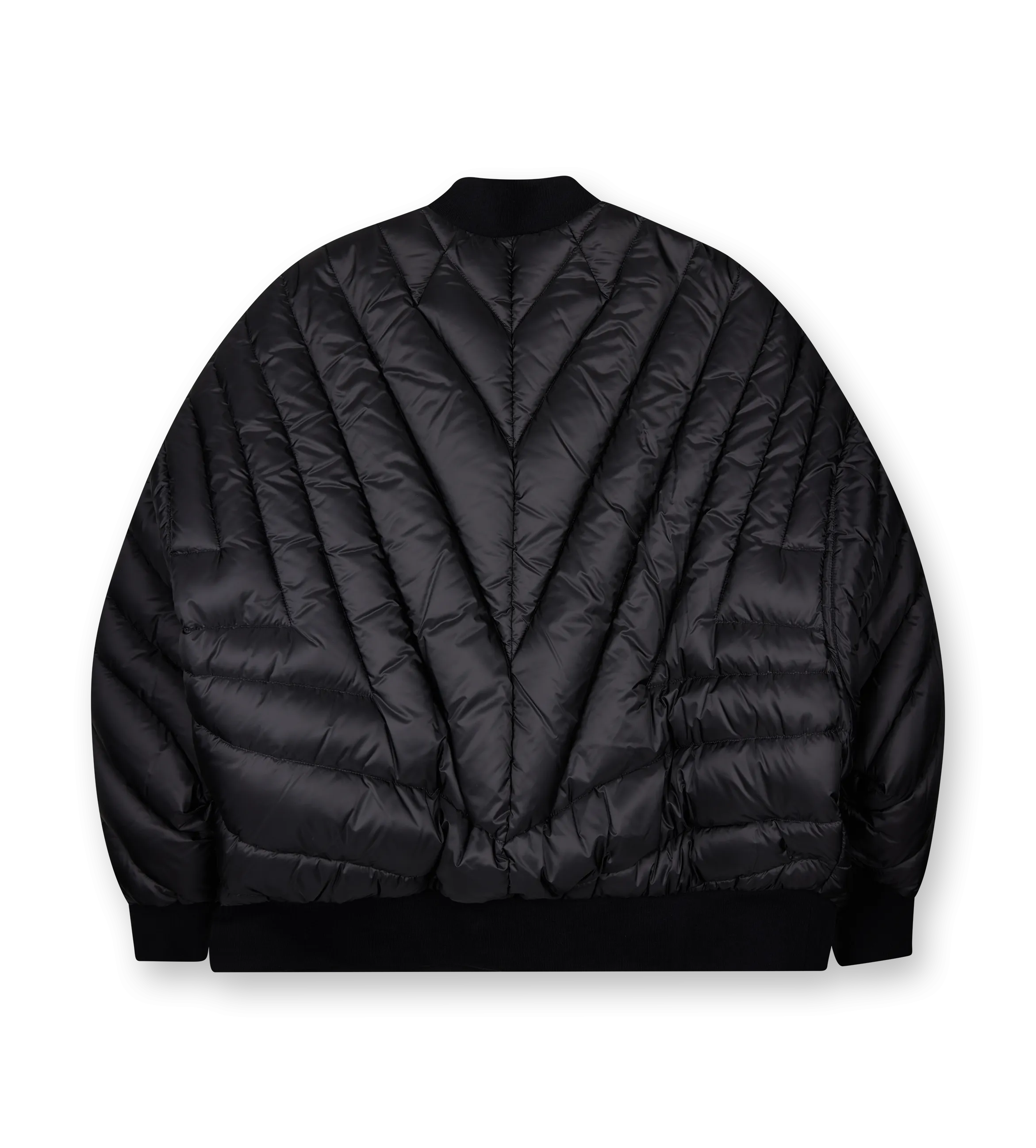 Moncler    Moncler x Rick Owens Radiance Peter Down Bomber Jacket Black