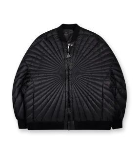 Moncler    Moncler x Rick Owens Radiance Peter Down Bomber Jacket Black