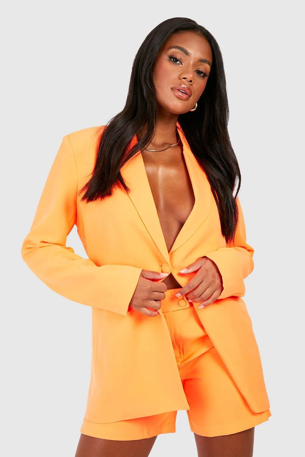 Neon Oversized Tailored Blazer