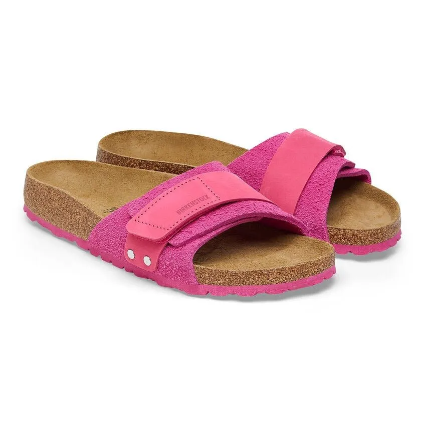 Oita | Suede | Fuchsia Tulip