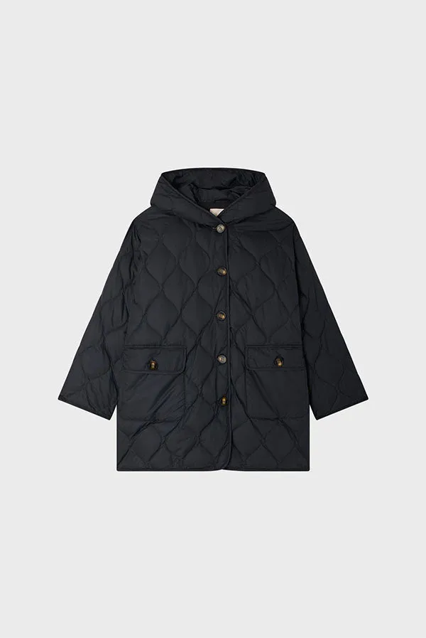 PabloLYA HOODED QUILTED DOWN JACKET