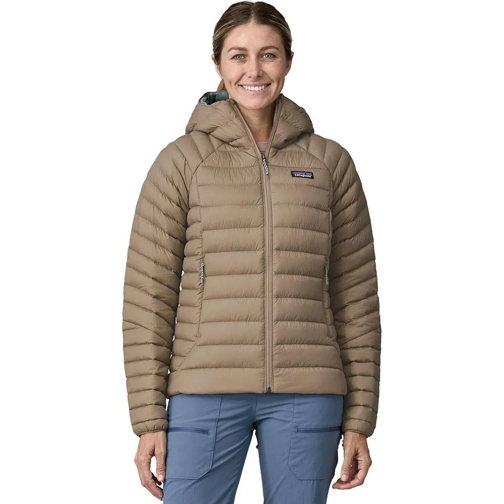 patagonia down sweater full-zip hooded jacket - women's