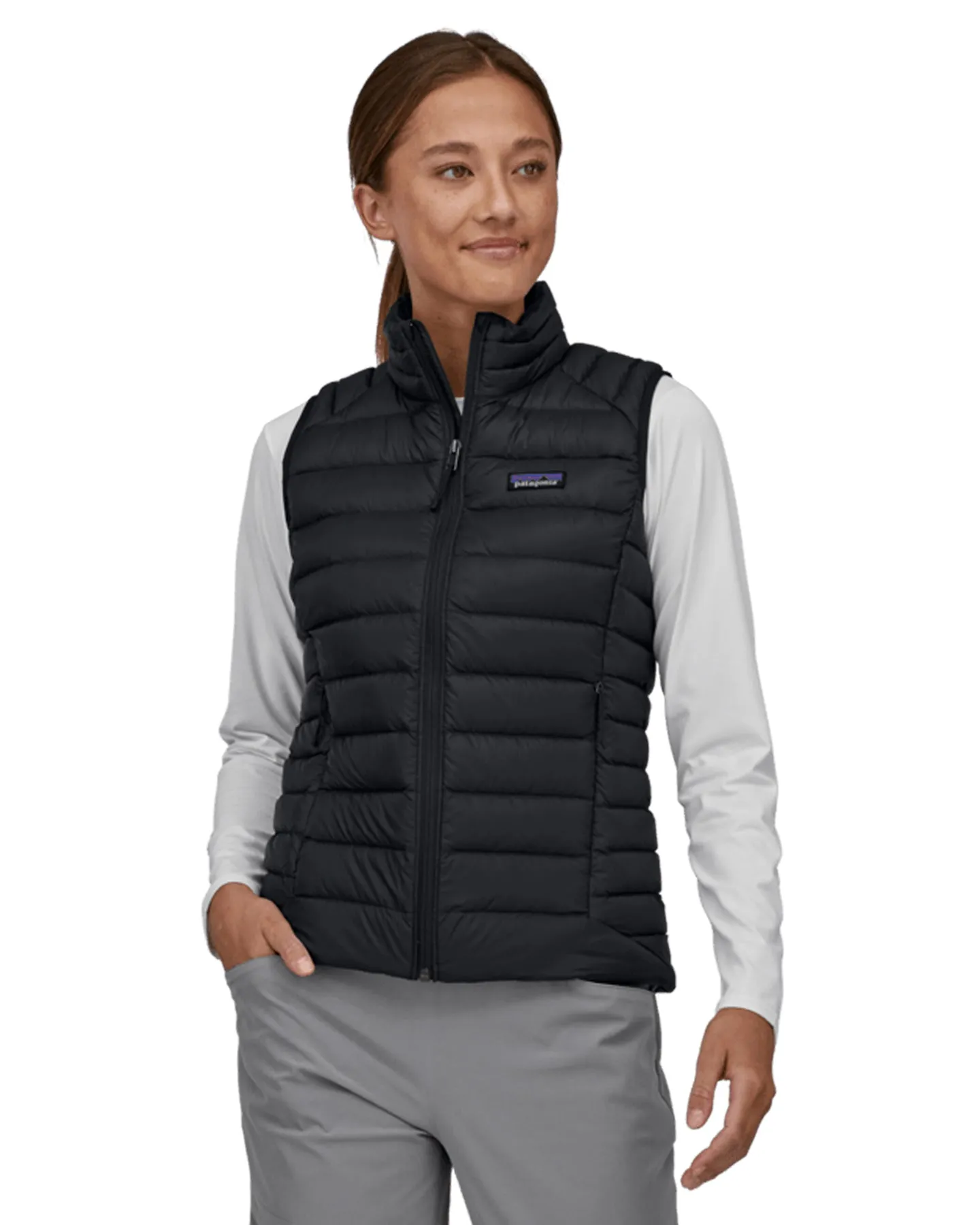 Patagonia Women's Down Sweater Vest - Black | Shop Coats & Jackets at Trojan Wake Ski Snow & Snow Skiers Warehouse