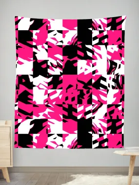 Pink Digital Tapestry