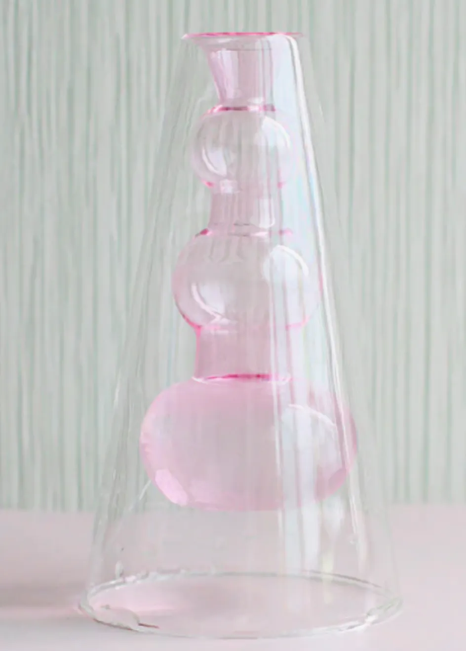 Pink Lava Vase