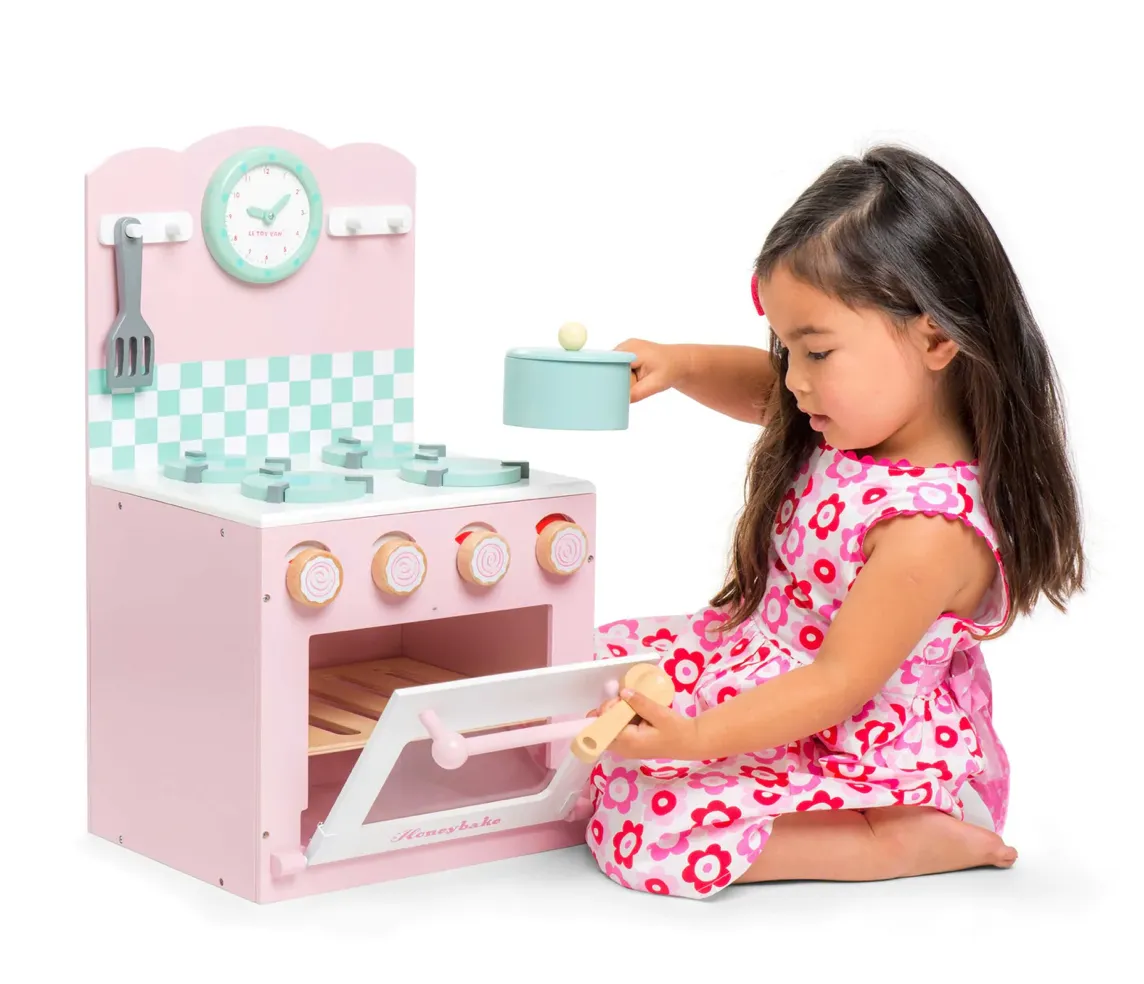 Pink Oven & Hob Set