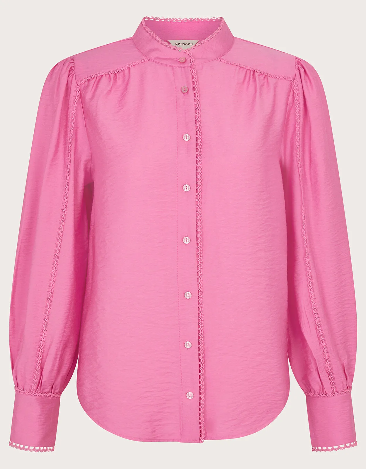 Pippa Plain Blouse Pink