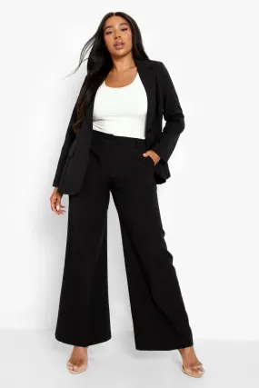 Plus Dress Pants Suit