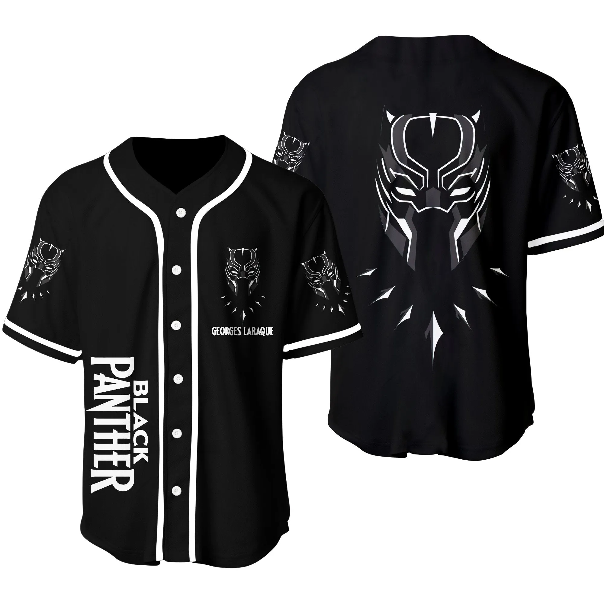 PNN302008A17 - BLACK PANTHER LOGO BASEBALL CUSTOME LINE