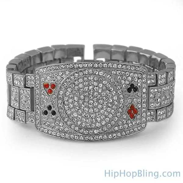 Poker Bracelet Texas Hold Em Bling Bling