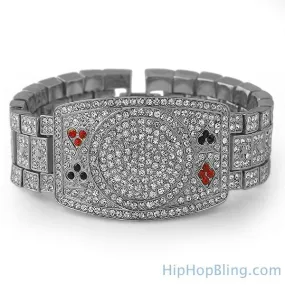 Poker Bracelet Texas Hold Em Bling Bling