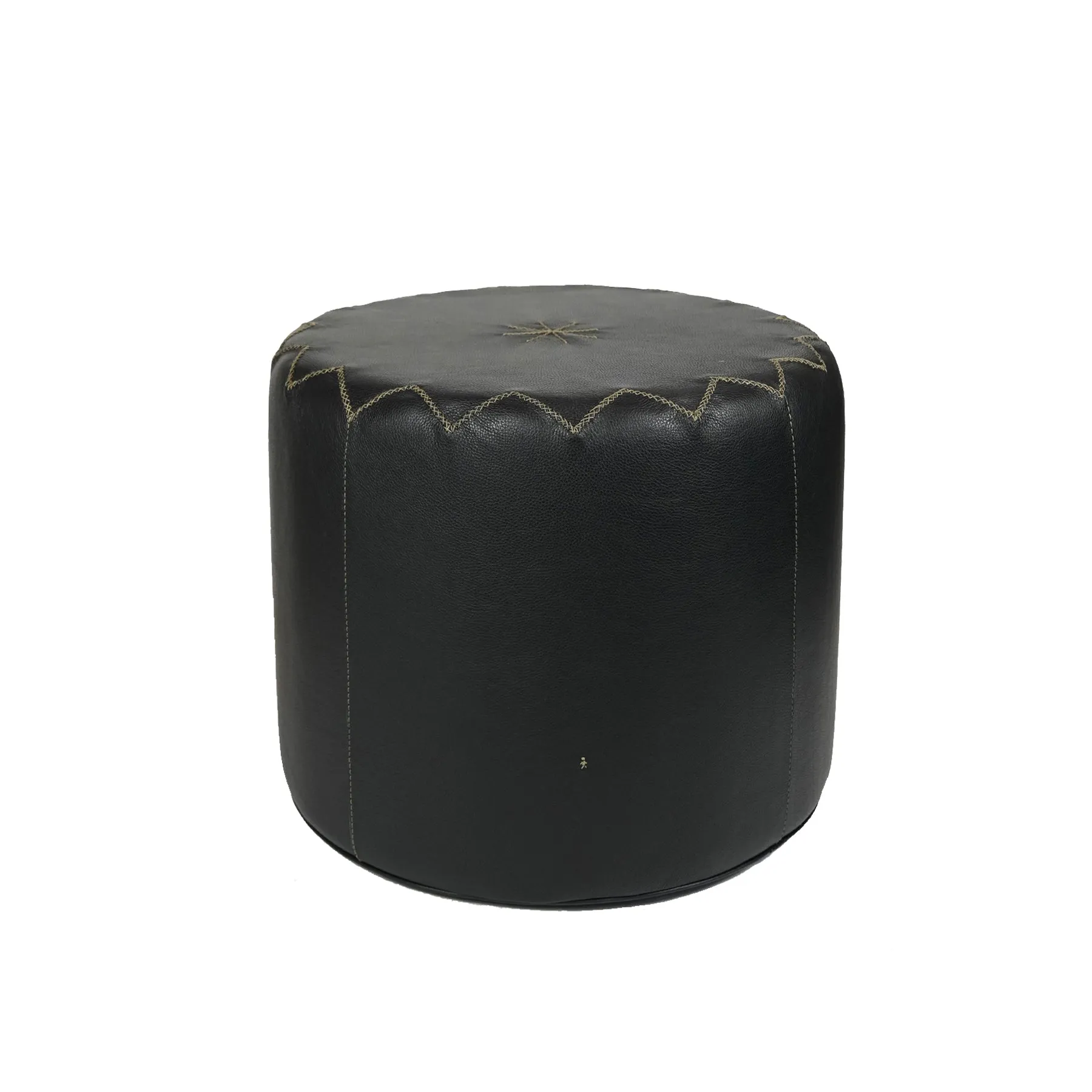 Pouf Dubai L Cervo Black