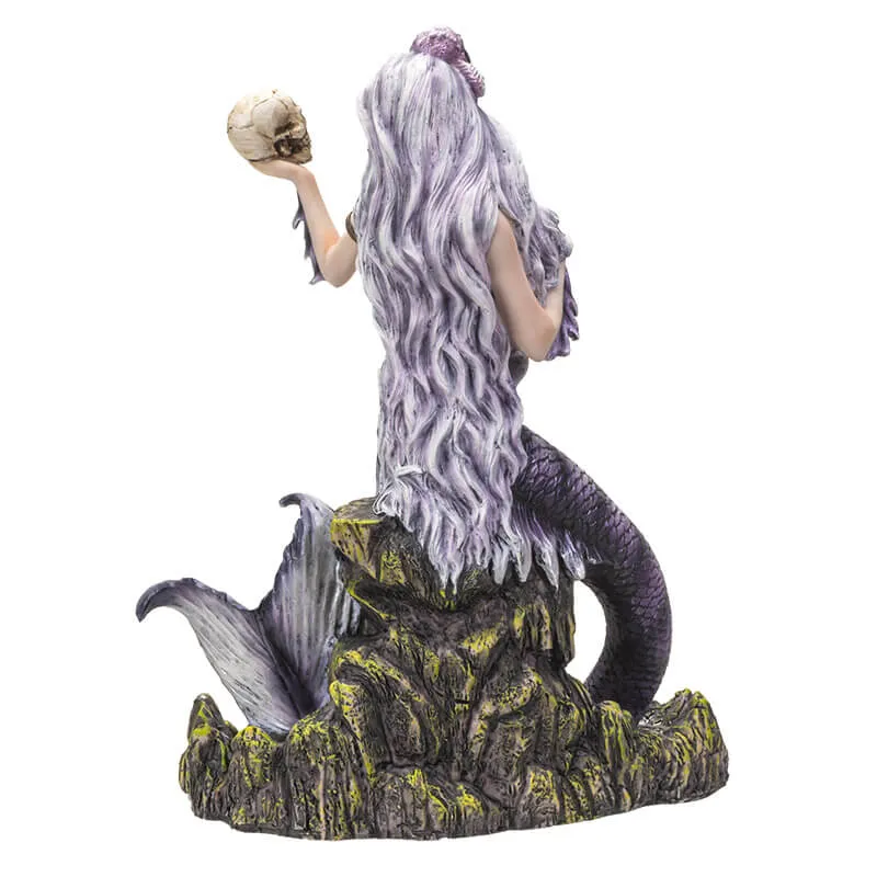 Purple Gothic Mermaid Figurine