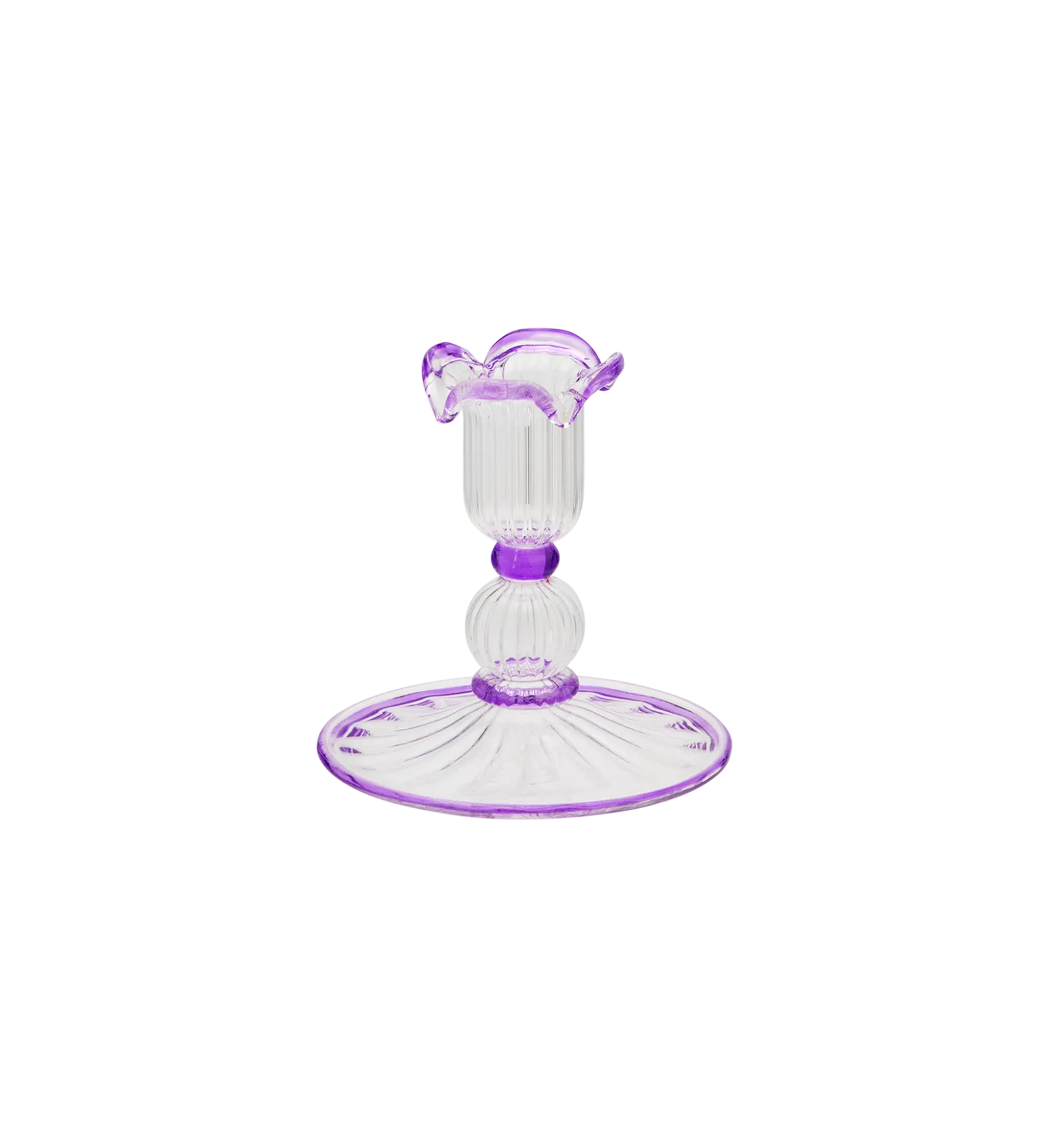 Purple Jane Candle Holder