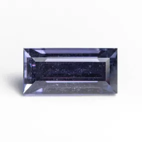 Purple Step Cut Sapphire - 3.30ct Rectangle