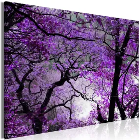 Quadro Purple Afternoon (1 Part) Wide