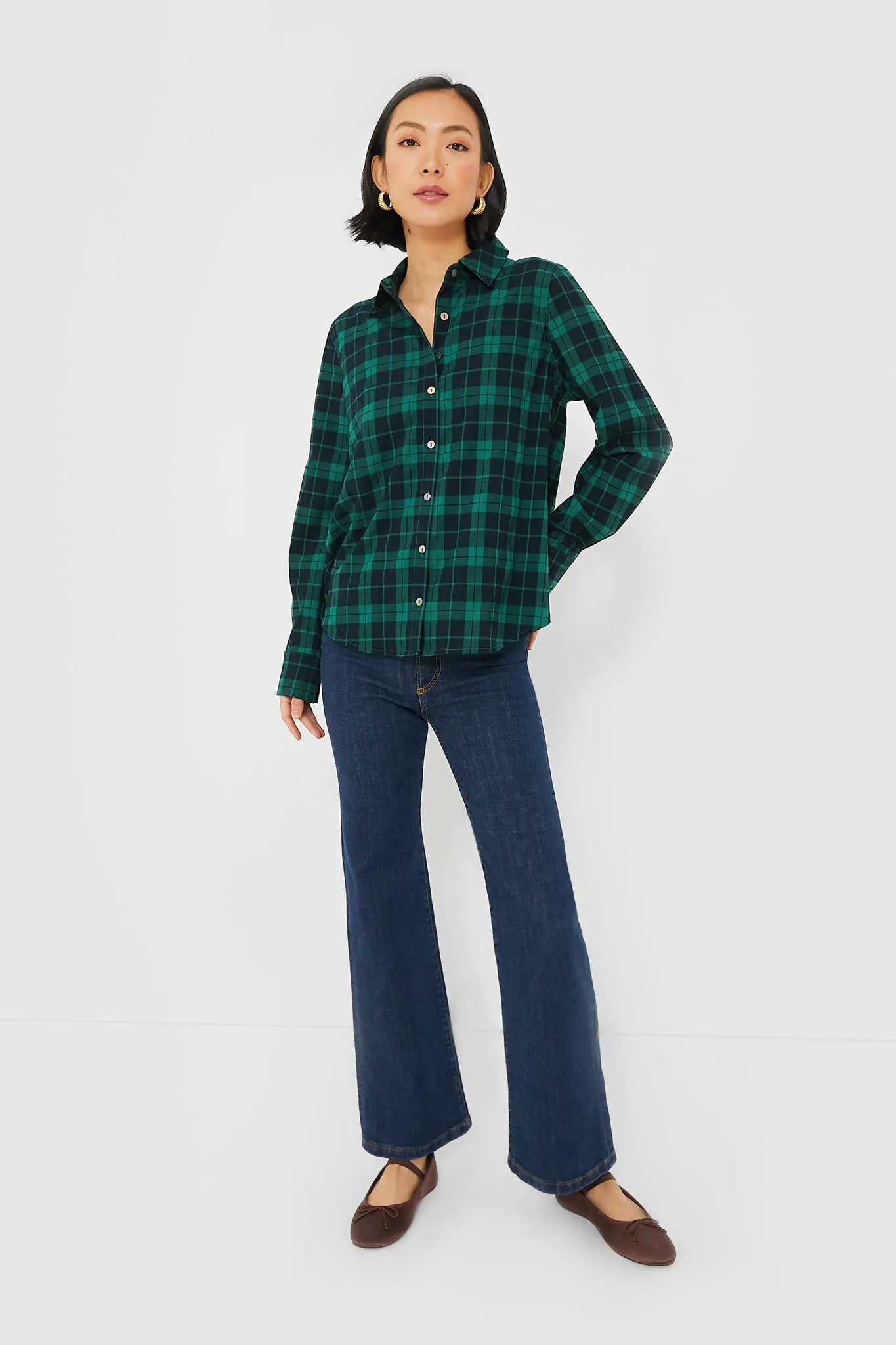 Raeside Plaid Button Down Shirt