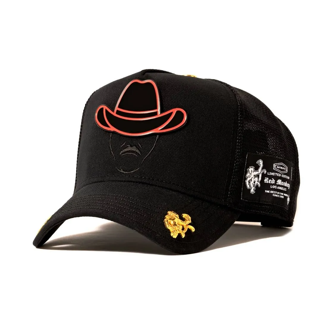 Red Monkey El Senor Del Sombrero Special Edition - Black