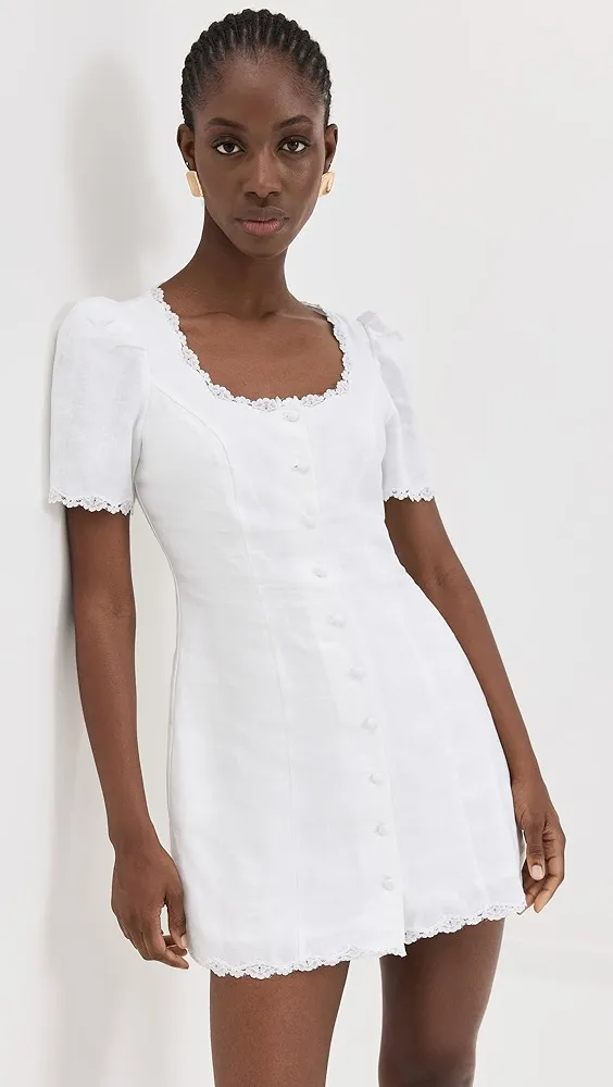 Reformation   Anabella Linen Dress 