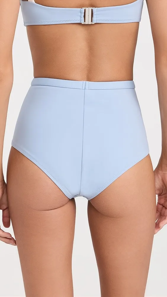 Reformation   Azure Bikini Bottom 