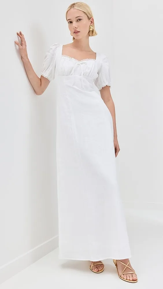 Reformation   Cherise Linen Dress 