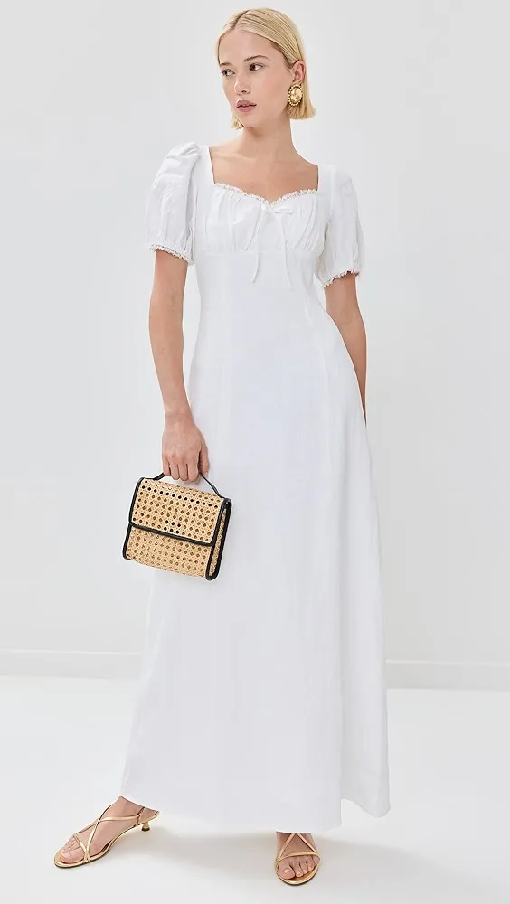 Reformation   Cherise Linen Dress 