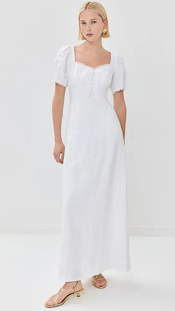 Reformation   Cherise Linen Dress 