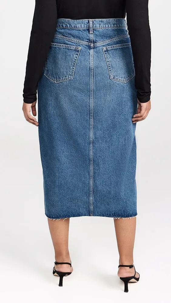 Reformation   Jagger Denim Skirt 