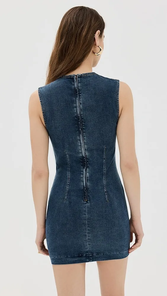 Reformation   Kendi Denim Mini Dress 