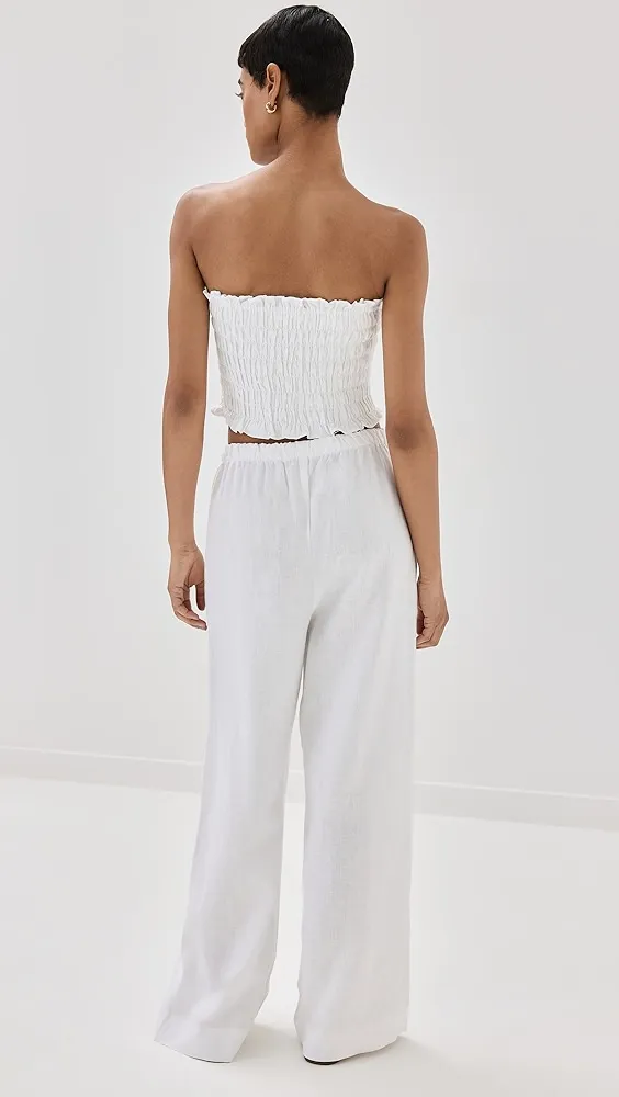 Reformation   Lena Linen Two Piece 