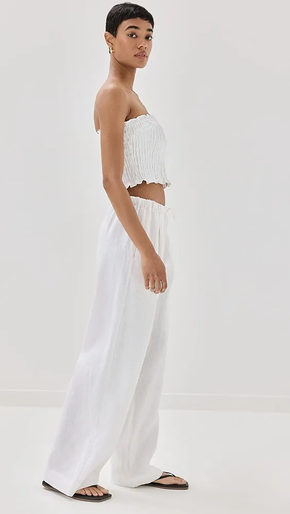 Reformation   Lena Linen Two Piece 