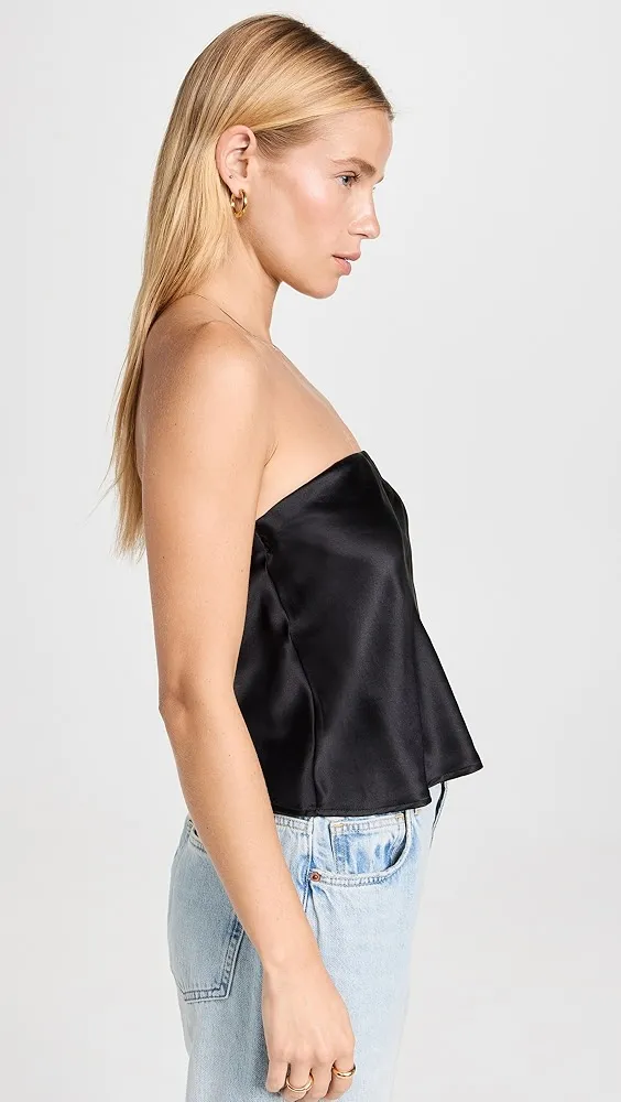 Reformation   Spritz Silk Top 