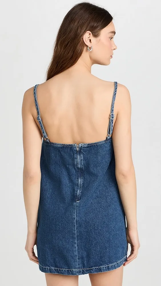 Reformation   Stella Denim Mini Dress 