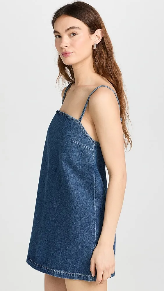 Reformation   Stella Denim Mini Dress 