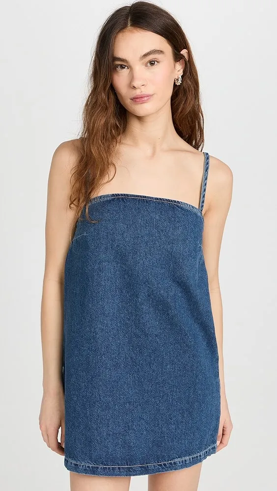 Reformation   Stella Denim Mini Dress 