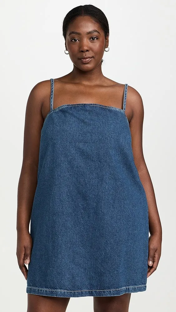 Reformation   Stella Denim Mini Dress 