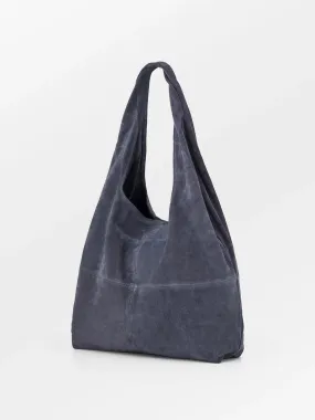 Sacs of Ashbourne   Beck Sondergaard Suede Dalliea Bag- Dark Blue