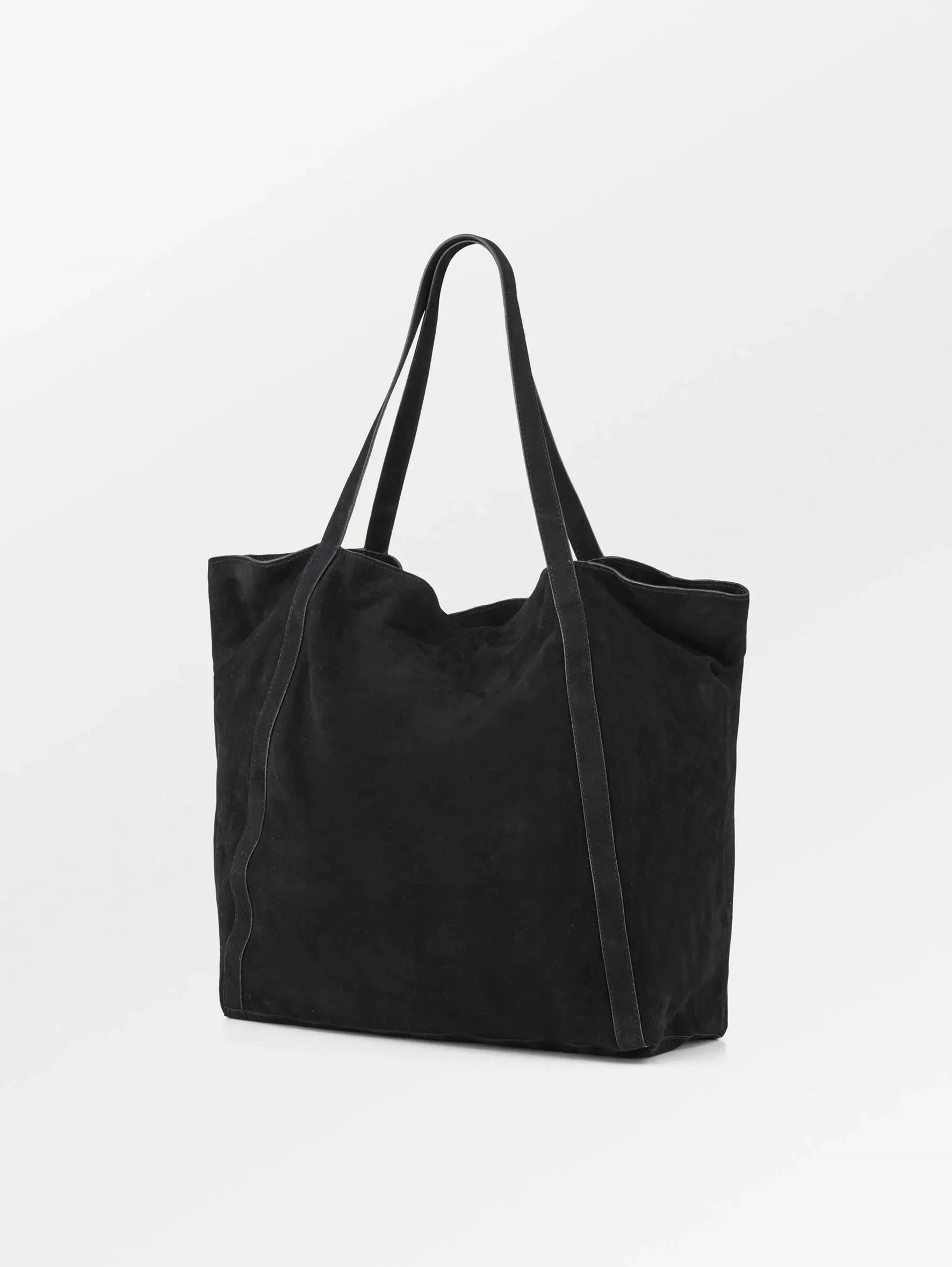 Sacs of Ashbourne   Beck Sondergaard Suede Eden Bag-Black