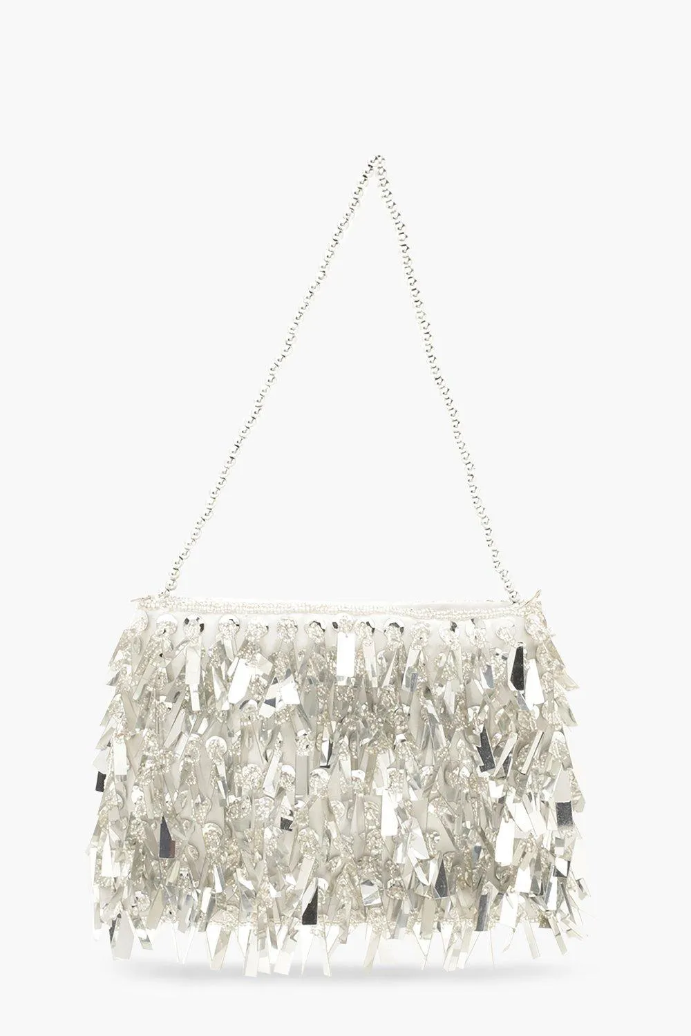 Sequin & Bead Embellished Grab Bag